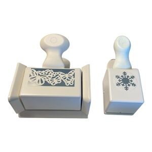 Martha Stewart Paper Craft Punches, Butterflies and Snowflake Design Crafts.